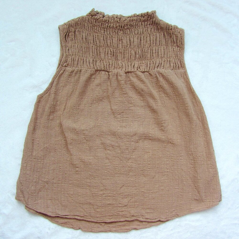 Karlie Women's Size Small Brown Top